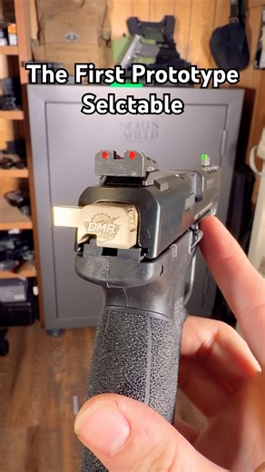 The First Prototype Selectable 👀💯 #airsoft #blowup #frt