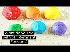 How to Use Old Fondant Pieces for Cake Decorating