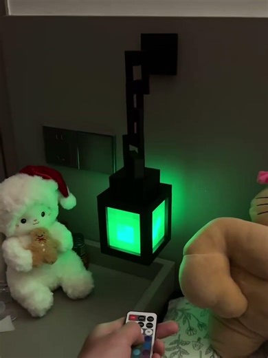 当MC小夜灯照进现实后#我的世界 #小夜灯 #minecraft