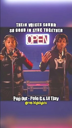 Pop Out Live Performance - Polo G X Lil Tjay #rap #liltjay #polog