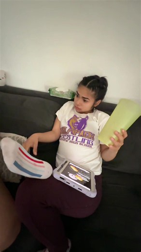 Autistic nonverbal teen new shoes for first day of school! #viral #autismawareness #autismfamily #fyp #autism