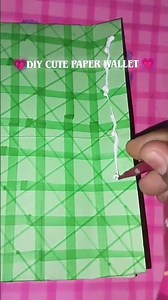 DIY cute #paperart wallet