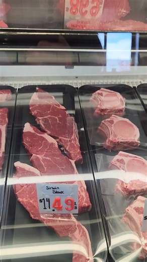 Friday is here and we have a fresh meat case FULL of some of the VERY best beef and pork you can find! We are an old fashioned meat market. We like to get to know our customers and we can help you package your order to the exact size and amount that fits your need. The BEST part about our store... we sell ONLY Local products. We proudly support our local farmers and we want to bring our customers the highest, quality in the area. Everything in our store is produced or raised by a local farmer an