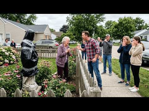 Neighbor Covered the Virgin Mary with a Trash Bag... What the Neighbors Did SHOCKED Everyone