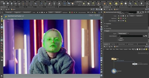 KeenTools Launches GeoTracker For Houdini In Beta