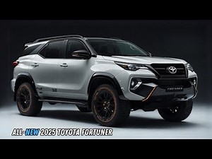 FINALLY REVEAL! Toyota Fortuner 2025 Hybrid - FIRST LOOK