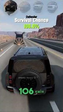 Survival Chance Test! SUV vs Destroyer#beamngdrive #gaming #survivalchance #beamngcrashes