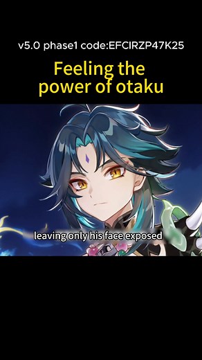 @navidiaaaa77 on Instagram: "feeling the power of otaku v5.0 phase1 code:EFCIRZP47K25#genshinraiden #genshinlore #genshinimpact #genshinimpact50#keqing#xiao #hutao"