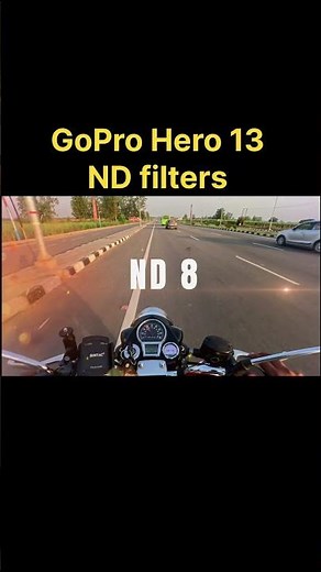 GoPro Hero 13 ND Filters Test #shortfeed #gopro13