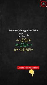 Integral Trick Feynman Used Will Shock You