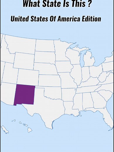 What state is this?Comment and share for more geography content Maps created with MapChart