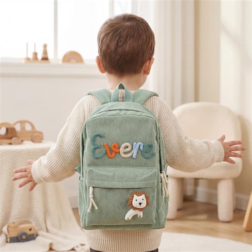 Custom Name Kids Backpack | Personalized Toddler School Bag | Children's Customized Book Bag | Children's Backpack | Back to School Gift - Etsy