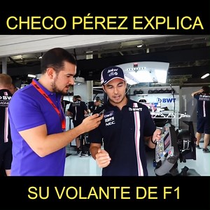 3M views · 40K reactions | ¿Cómo funciona un volante de F1? ️樂 El rifado de Sergio Perez nos explica como funciona su volante de F1! ¿Sabían que era tan complicado bandera?  | JUCA | Facebook
