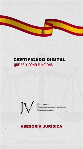 ¿Sabes qué es un certificado digital? Aprende cómo puede facilitar tus gestiones y garantizar tu seguridad en línea. #certificado #certificadodigital #españa
