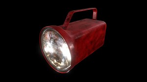 Flash Light - Download Free 3D model by IU Indianapolis University Library (@IUI-UniversityLibrary)