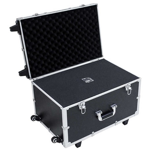 High Grade Large Portable Aluminum Tool Case Heavy Duty Silver Storage Box Custom Foam OEM/ODM for Professional Equipment