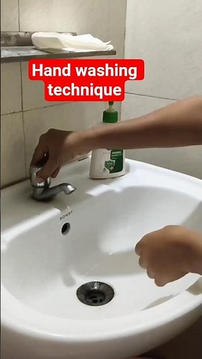 Six steps of Hand washing recommended by World Health organization #handhygiene #worldhandwashingday