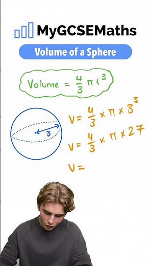 Volume of a Sphere | GCSE Maths 2025