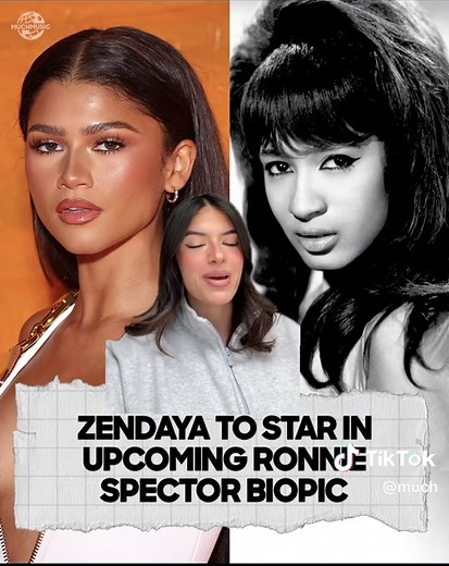 Zendaya Stars as Ronnie Spector in 'Be My Baby' Biopic