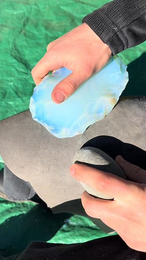 36K views · 538 reactions | Making an Opalite Spearhead! #bushcra #bushc #fyp #obsidian #crafting #minecraft #survival #asmr #crafts #diy | Lava Bladez | Facebook