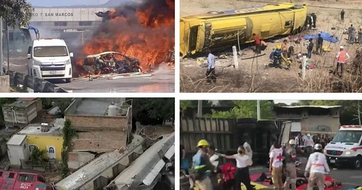 ¿Cuáles fueron los accidentes más trágicos del 2021 en México?