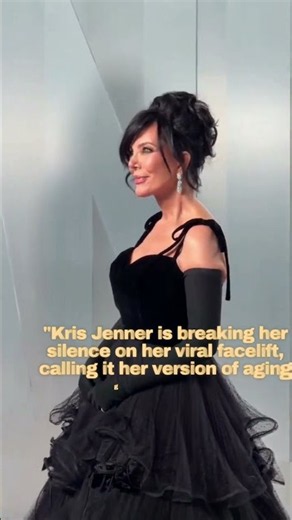 Kris Jenner Speaks On Viral Facelift! ߒ #shorts