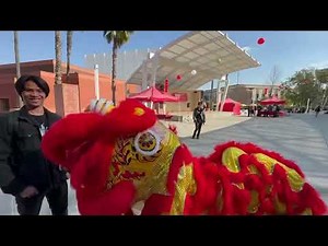 Traditional Chinese Lion Dance performance at CSULA 2025 (Full)