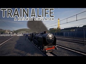 Orientexpress mit Dampflok durch Frankreich / Train Life A Railway Simulator