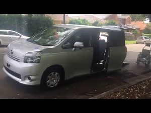 Toyota Voxy SLOPER Wheelchair Access vehciles For Sale www.SunRIseCars.com.au