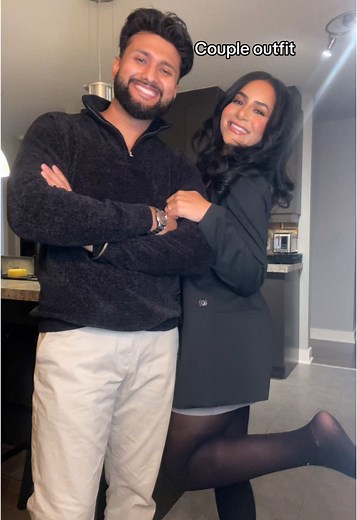 Couple Outfit Check for 90s Theme Party