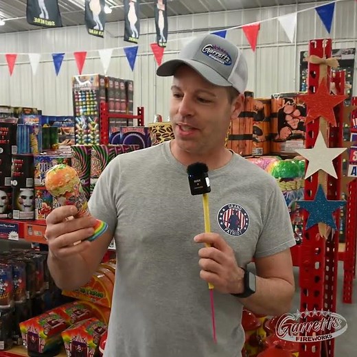 Snow Cone Fountain | Mound City, MO #pyrotechnica #fireworksdisplay #fireworks #firework