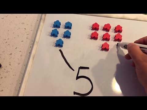 Math Monday- Matching Quantities to Numerals