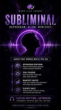 Powerful Subliminal 🔮 Reprogram Your Mind & Align Your Reality