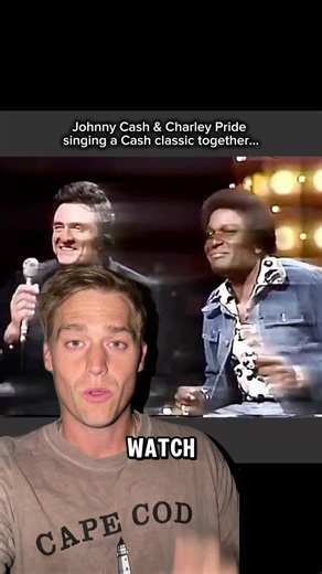 Two absolute legends singing a Johnny Cash classic. 🎙️ #JohnnyCash #CharleyPride #ClassicCountry #CountryMusic #OldCountry