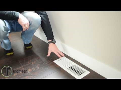 How To Adjust Your HVAC Registers For Airflow