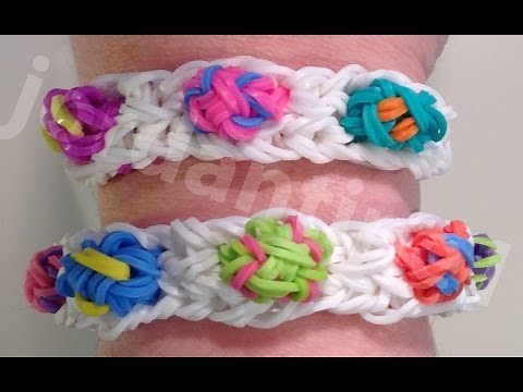 New Easter Egg Bracelet - Spring Holiday - Rainbow Loom, Crazy Loom, Bandaloom, Wonder Loom