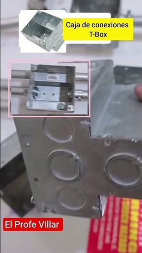 T-Box connection box #basicelectricity #electriccurrent #engineering #electricity