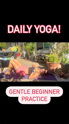 Deborah Demander on Instagram: "You can do this!! A simple, gentle and effective practice for EVERY body. Find a mat. Find a towel. Get onto the floor and back into your body. Breathe. Move. Feel. #makeyourselfhealthyagain #youcandoit #yoga #dailyyogapractice #yogaforeverybody #fiveminuteyoga #yogaforbeginners #yogaforeveryone"