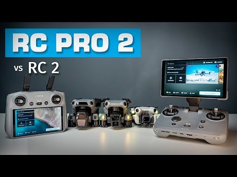 DJI RC PRO 2 vs DJI RC 2: Using with MINI 4 PRO/AIR3/AIR3S