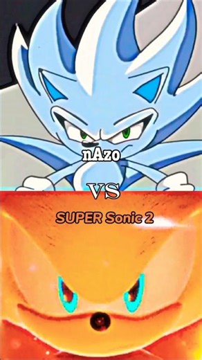 NaZo VS Super Sonic 2 #nazo #supersonic #nazothehedgehog #edit
