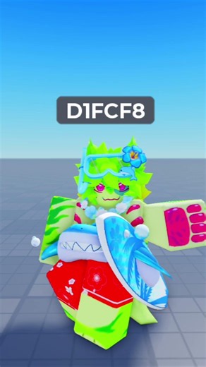 Melon Shork Summer Outfit (Kaiju Paradise)