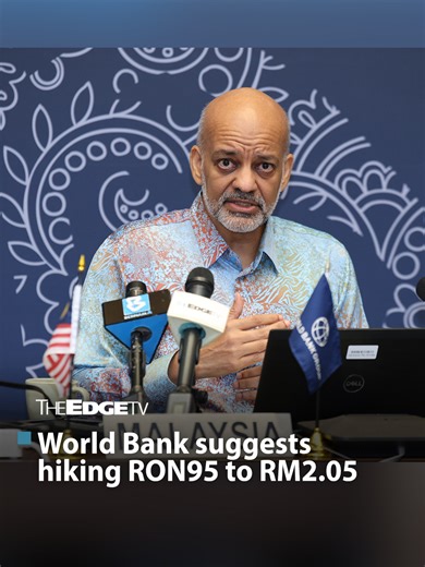 World Bank Suggests RON95 Price Hike in Malaysia Amidst Global Conflict