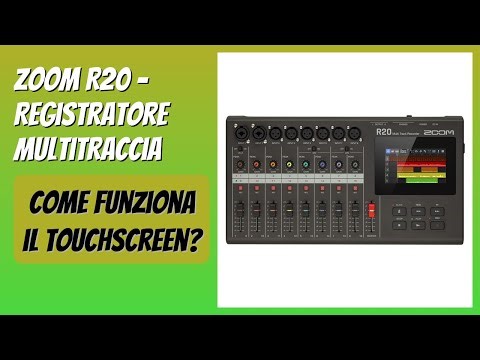 RECENSIONE (2025) : Zoom R20 - Registratore multitraccia. DETTAGLI