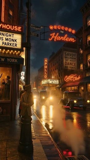 Rainy Harlem Nights | Smooth 1940s Jazz Vibes