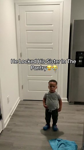 Funny Twin Chronicles: Scared Baby Locked in Pantry Prank