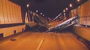 Why did Japanese tunnel collapse?