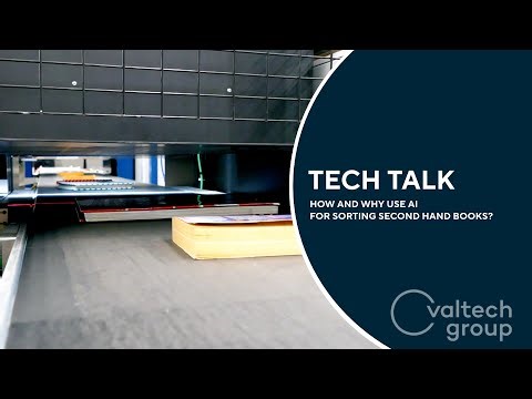 Tech talk - The use of AI for sorting second hand books.