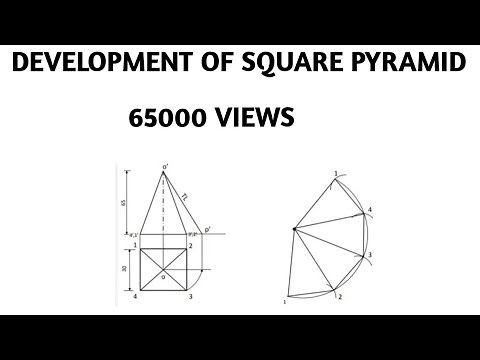 Development of Square Pyramid