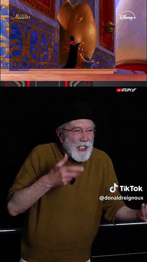 Frissons immédiats 😳 La voix de Feodor Atkine, c’est toute une génération… et elle nous hante toujours autant. Retrouvez Aladdin, le film d’animation, en exclusivité sur @Disney FR 🎙️ Feodor Atkine redouble cette scène de Jafar dans Aladdin (1992)