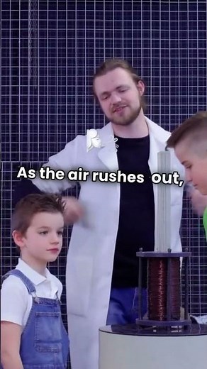 How An Air Vortex Cannon Works! #vortex #airpressure #science #interestingfacts